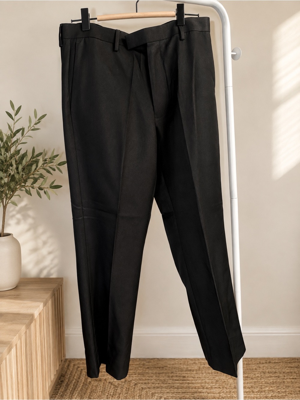 Claiborne Black Dress Pants - Tailored Crease